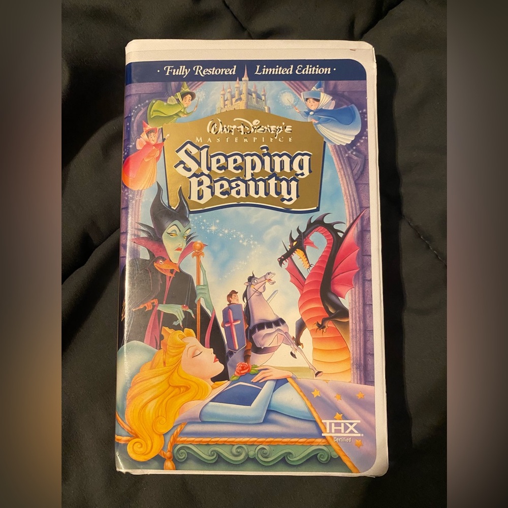 Walt Disney Masterpiece Sleeping Beauty VHS 11823 - Limited edition